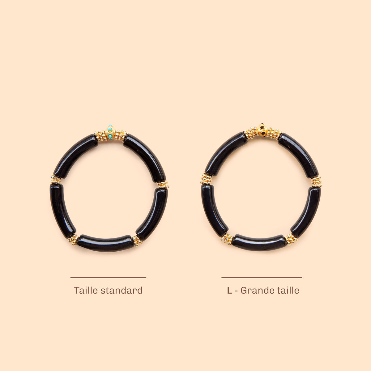 Bracelet Juhu - Monochrome Black