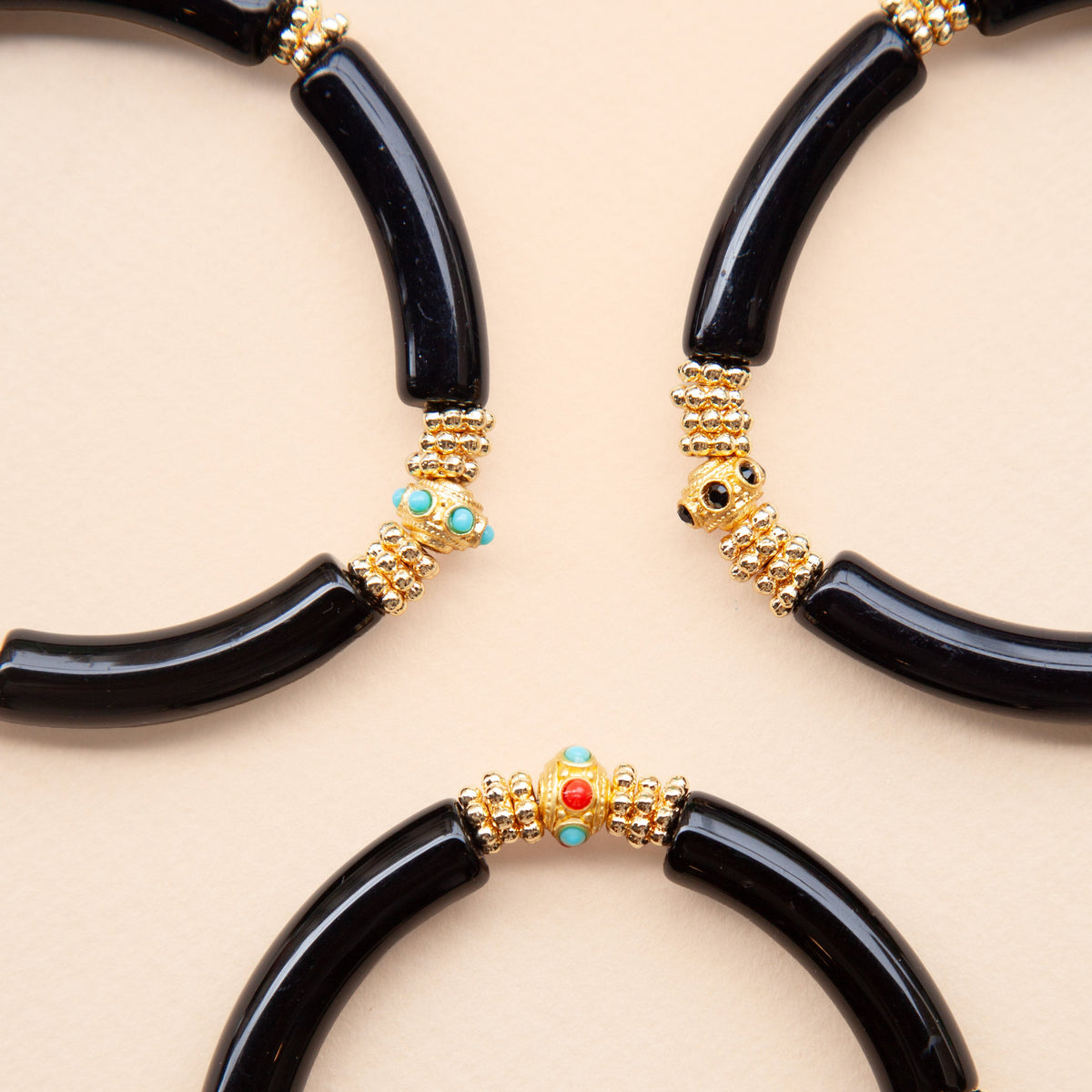 Bracelet Juhu - Monochrome Black