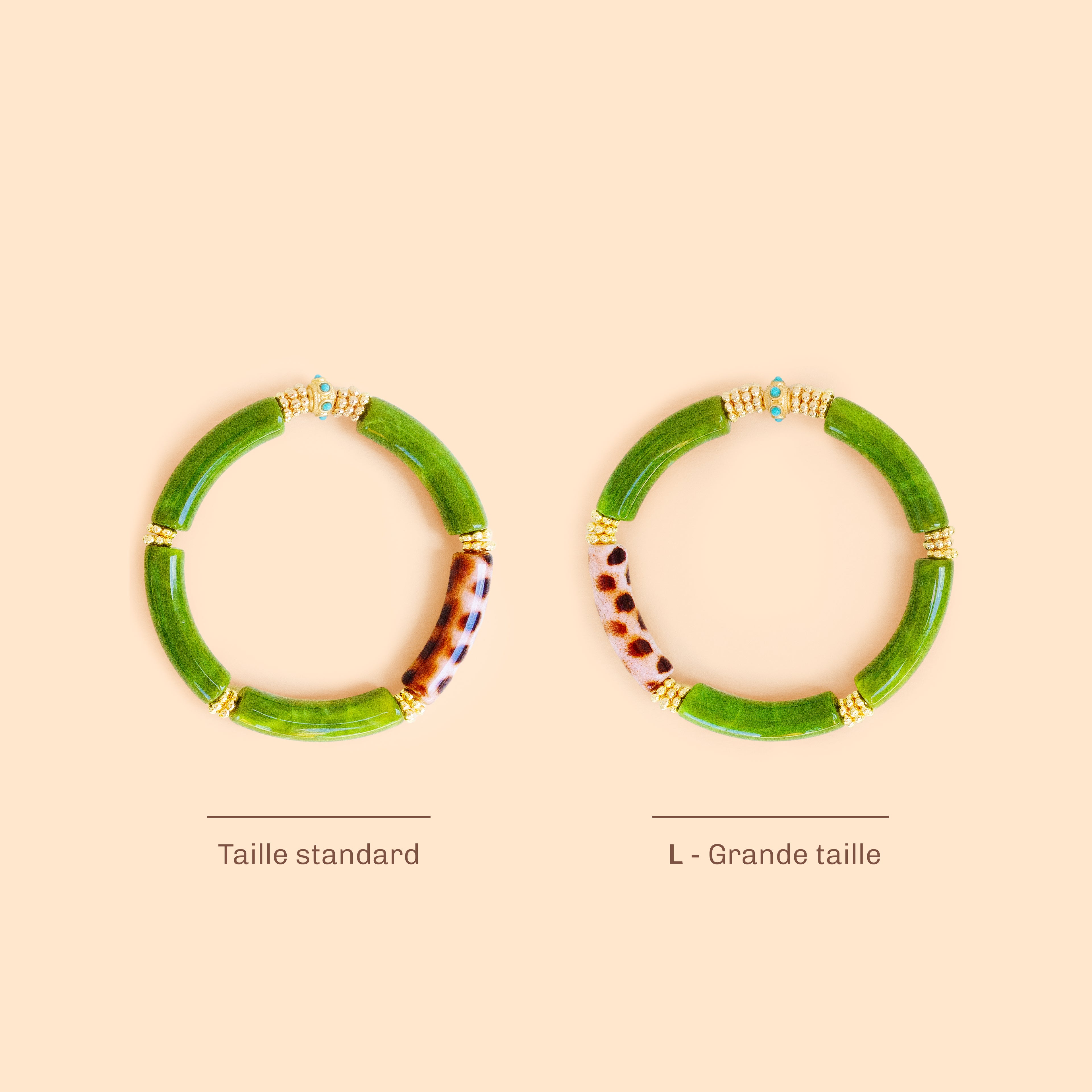 Bracelet Juhu - Monochrome Cardamone