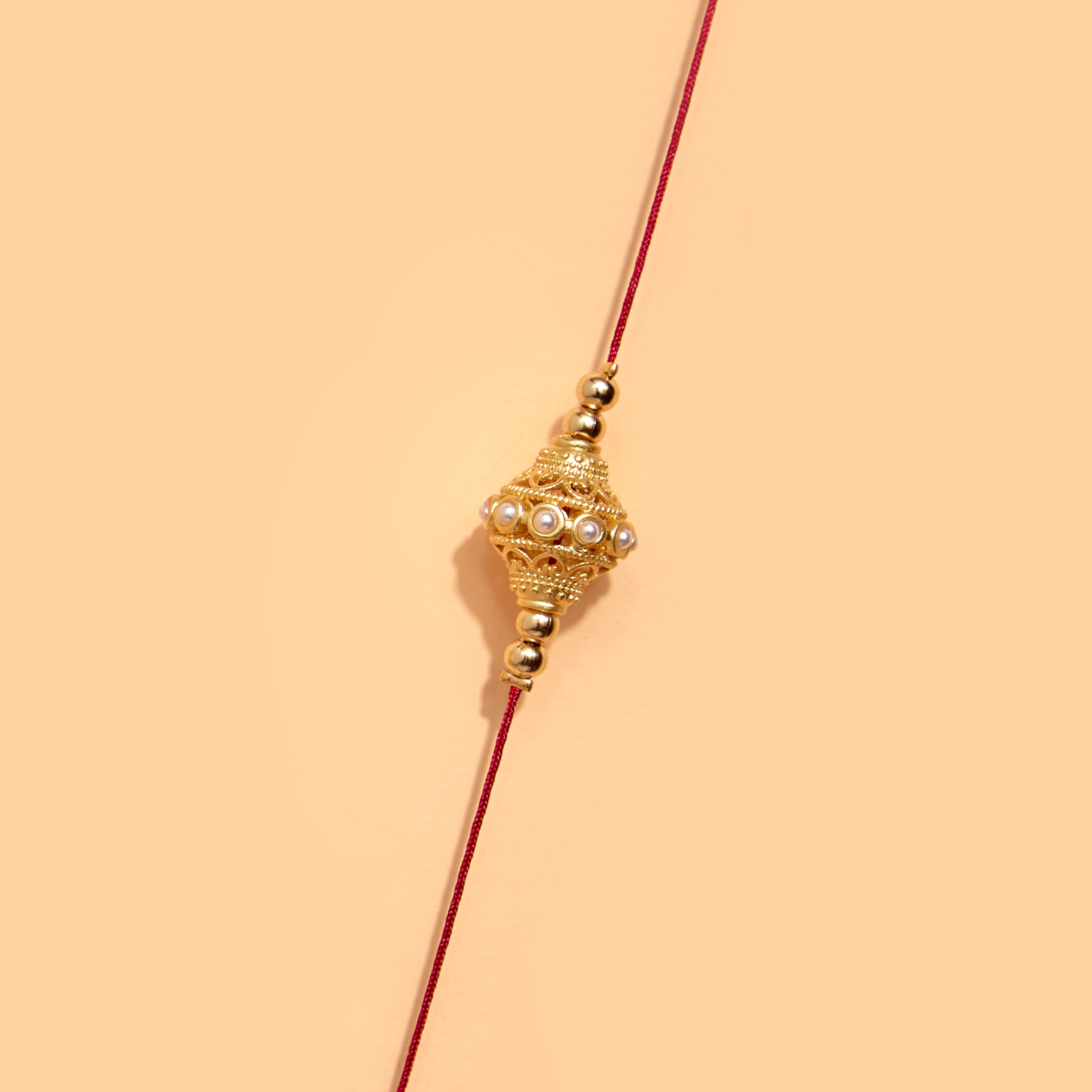 Collier Soum - Coquelicot