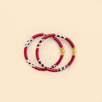 Bracelets Mini Léo - Mix Bordeaux