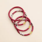 Bracelets Mini Léo - Bordeaux