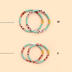 Bracelets Mini Léo - Mix Pistache