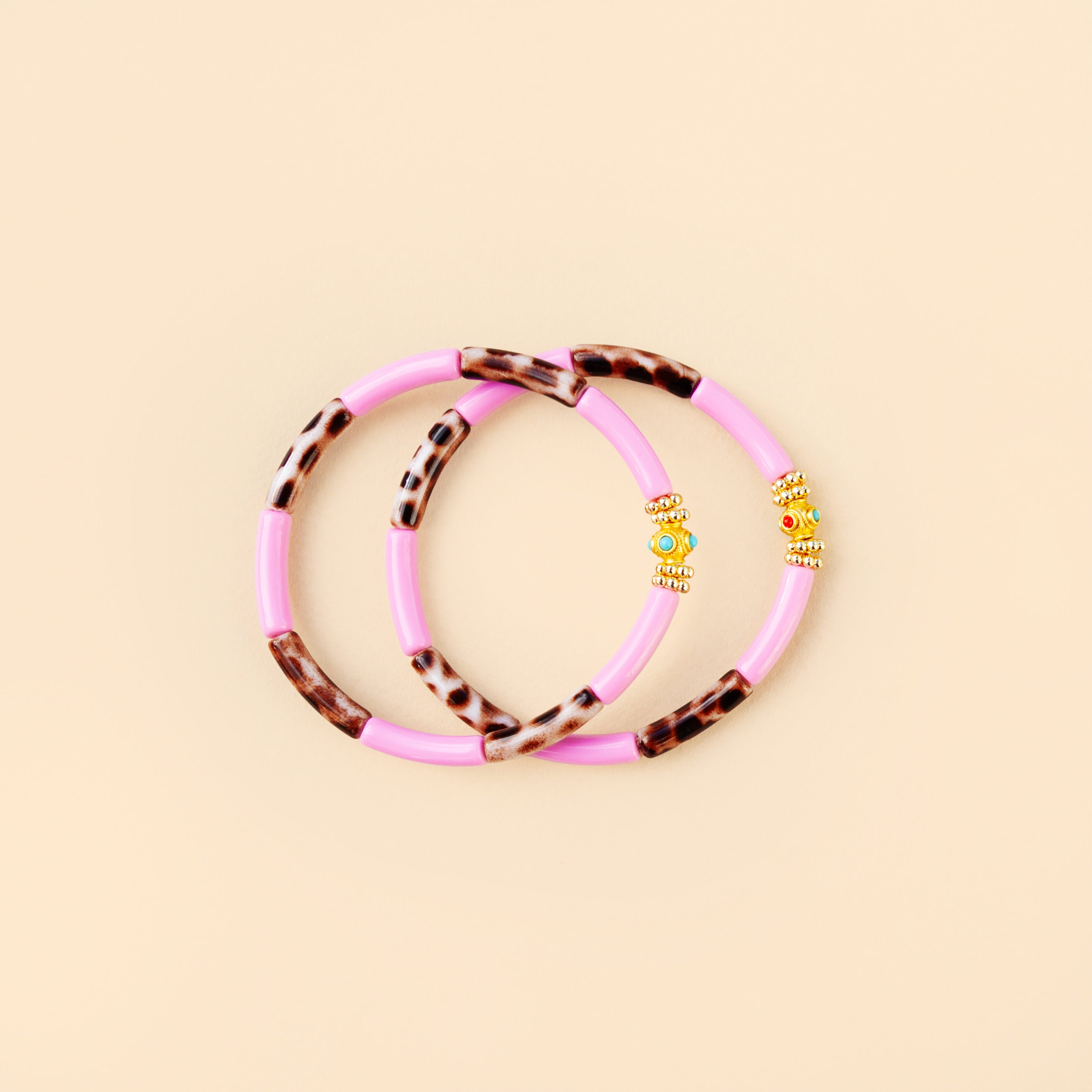 Bracelets Mini Léo - Bubble-gum