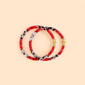 Bracelets Mini Léo - Mix Red