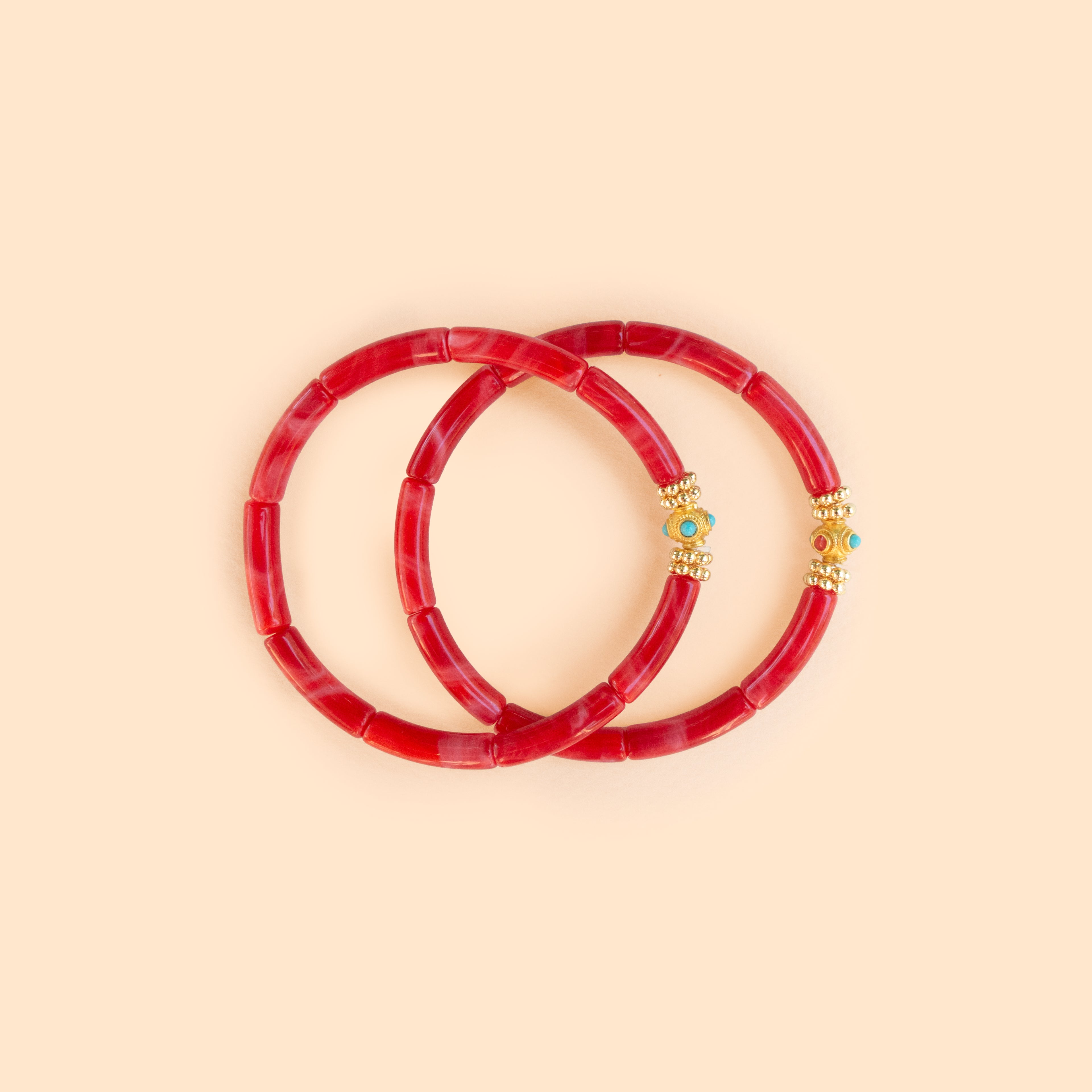 Bracelets Mini Léo - Red