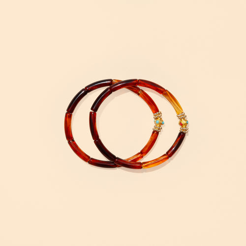 Bracelets Mini Léo - Full Brown